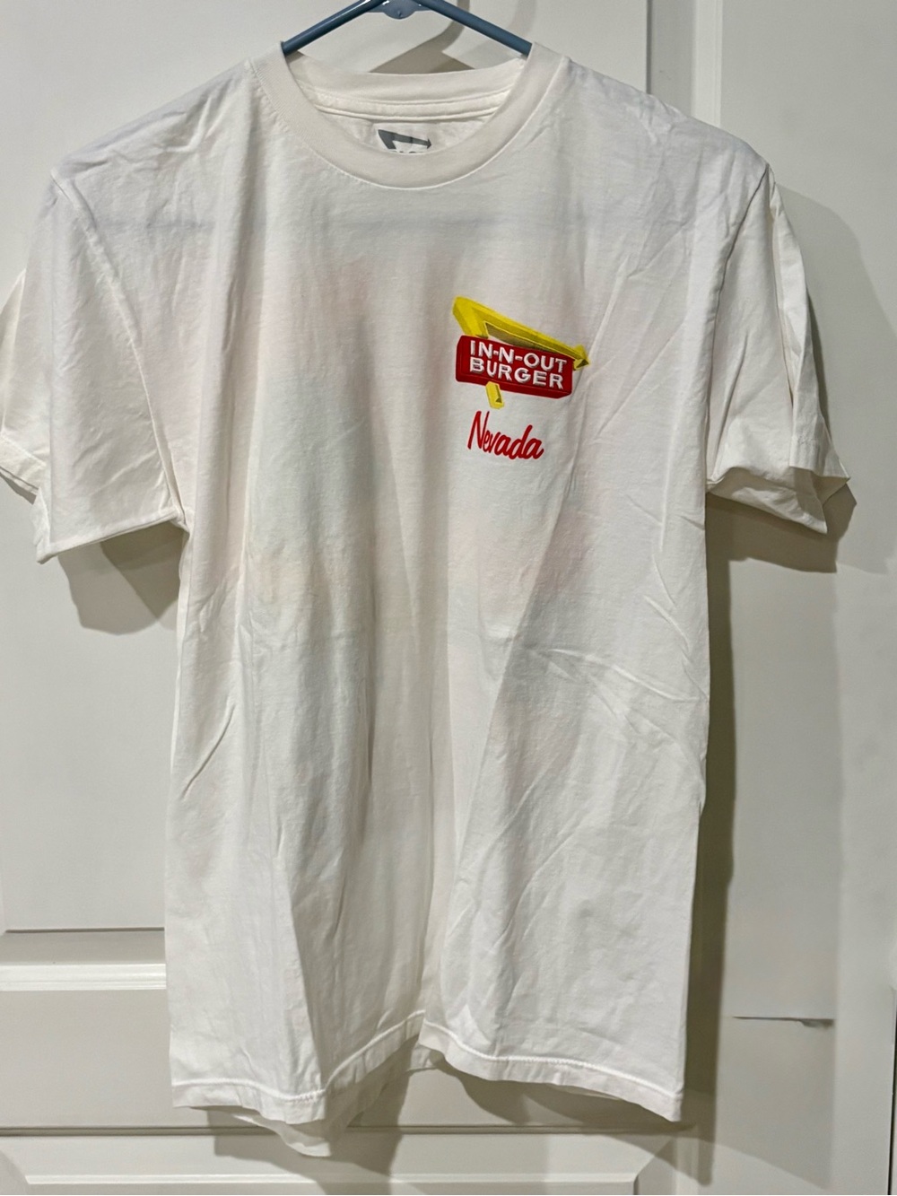 Nevada White Logo T-Shirt - Men